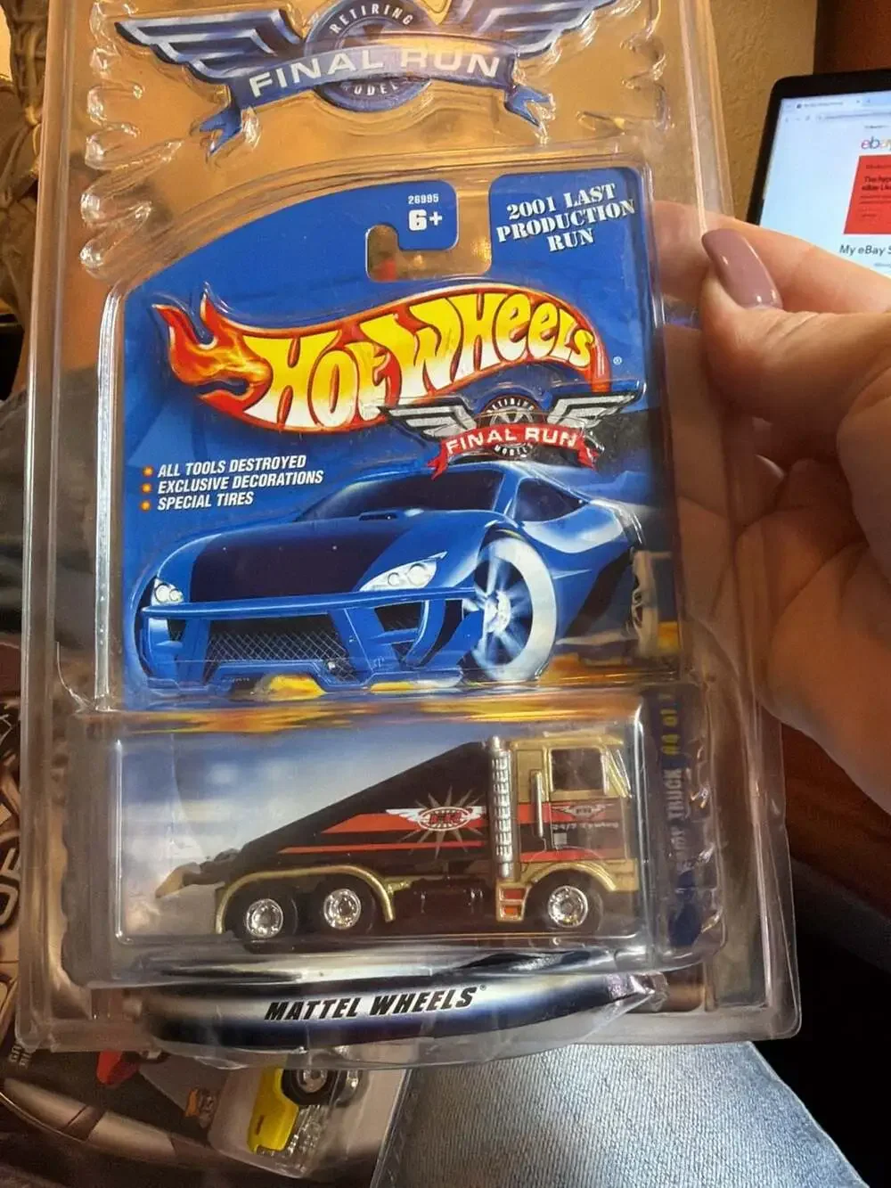 Hot Wheels Final Run Ramp Truck 2001 Last Production Run #4 of 12